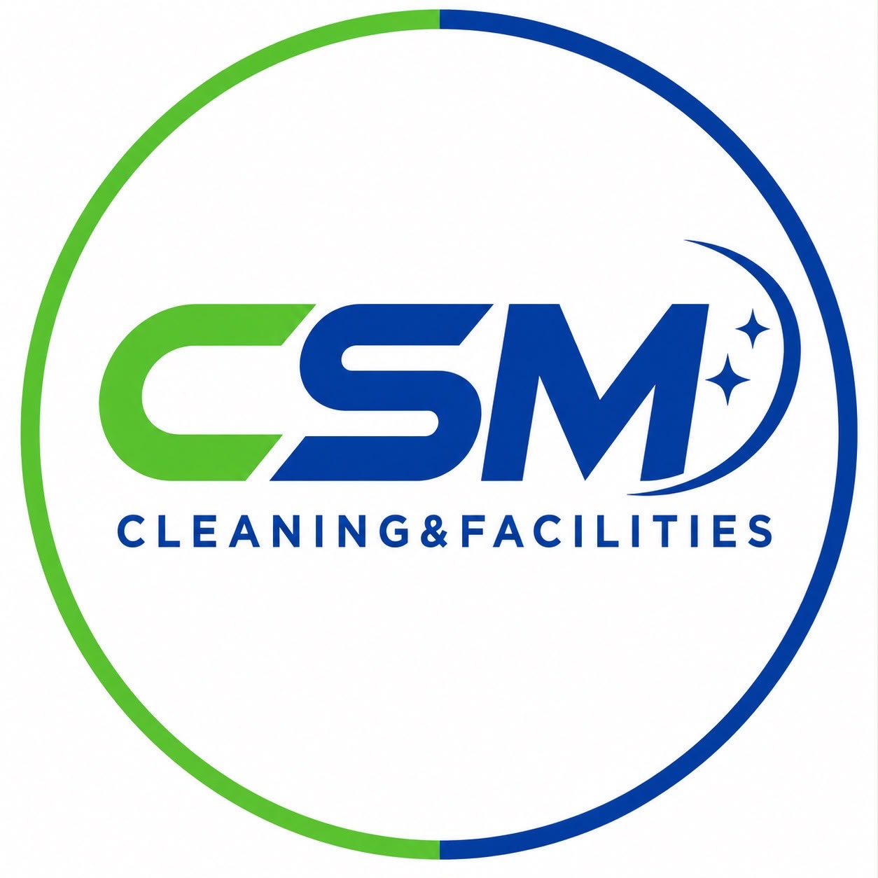 CSM Cleaning & Facilities rond logo